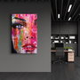 Wallity Pintura Decorativa de Vidrio Templado Multicolor 46 x 72 cm